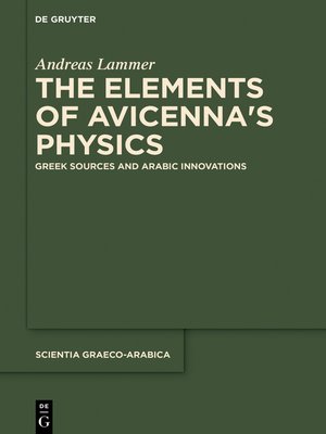 cover image of The Elements of Avicenna's Physics